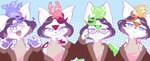 Rating: s
ID: 4678981
Date: 2024-03-25 11:12:14 -0400
Status: active
Score: 21
2024 :3 adjusting_glasses ambiguous_gender anthro bat blue_background blush body_control brown_clothing brown_sweater brown_topwear cel_shading circle_eyebrows claws clothing digital_drawing_(artwork) digital_media_(artwork) eyebrows eyewear frown fur glasses green_body green_fur green_hair green_markings group hair handpaw happy hi_res highlights_(coloring) kemono looking_at_viewer mammal markings membrane_(anatomy) membranous_wings multicolored_body multicolored_eyes multicolored_fur multicolored_hair open_mouth open_smile orange_body orange_fur orange_hair orange_markings pawberry pawpads paws pink_hair plural pupils purple_body purple_fur purple_hair purple_markings purple_pawpads red_body red_fur red_hair red_markings shaded sharp_teeth simple_background smile smug square_crossover sweater tan_clothing tan_topwear teeth topwear white_body white_fur white_pupils wings post #4678981