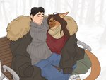 Rating: s
ID: 4794457
Date: 2024-05-19 21:11:53 -0400
Status: active
Score: 23
akella anthro blush breasts clothed clothing digital_media_(artwork) duo female fur hi_res human human_on_anthro interspecies kangaroo macropod male mammal marsupial ruby_(comfycreations) sweater tail topwear post #4794457