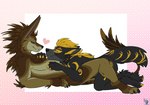 Rating: s
ID: 3212363
Date: 2022-03-07 18:57:18 -0500
Status: active
Score: 64
anthro anubian_jackal blush canid canine canis claws collar conditional_dnp cuddling digital_media_(artwork) domestic_dog duo electroporn fangs feathers fox fur hi_res jackal lying male male/male mammal on_top paws pink_background rexouium romantic simple_background smile teeth post #3212363