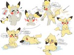 Rating: s
ID: 5646284
Date: 2025-06-16 12:53:27 -0400
Status: active
Score: 58
2022 4:3 accessory ambiguous_gender black_ear_tips black_nose bodily_fluids brown_markings colored dialogue dipstick_ears directional_arrow ear_markings ear_motion english_text engrish eyes_closed front_view fur fur_growth generation_1_pokemon growth hand_on_own_back headband hi_res human human_to_feral kneeling legs_together looking_back_at_self looking_down_at_self lying mammal markings motion_lines multicolored_ears musical_note musical_symbol netchy_boo nintendo nude on_back on_front one_eye_closed open_mouth open_smile paws pikachu pokemon pokemon_(species) question_mark rear_view red_markings shrinking side_view simple_background sitting sitting_on_ground size_transformation smile snout snout_growth solo species_transformation speech_bubble spread_legs spreading standing sticker stripes sweat symbol tail tail_growth text thought_bubble three-quarter_view tongue tongue_out transformation transformation_sequence white_background post #5646284