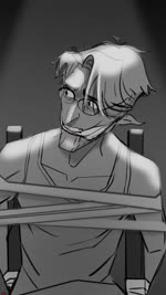 Rating: s
ID: 5559867
Date: 2025-05-09 12:10:26 -0400
Status: active
Score: 24
2d_animation animated big_hands black_sclera body_horror bound chair clothed clothing digital_media_(artwork) duo entity_(tma) furniture gag gagged hair hi_res horror_(theme) human humanoid jonathan_sims jonathan_sims_(va) long_fingers long_hair long_neck luke_booys_(va) male mammal michael_shelley multi_iris not_furry on_chair shirt sitting sitting_on_chair smile sound spiral_(tma) teeth the_distortion the_magnus_archives thirdchildart topwear transformation webm post #5559867