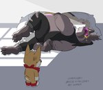 Rating: s
ID: 5546695
Date: 2025-05-03 17:32:03 -0400
Status: active
Score: 2
2025 aceaximeck american_black_bear anthro bear belly big_belly black_bear body_pillow bottomwear breeze_(breeze_in_the_clouds) breeze_in_the_clouds butt canid canine canis clothing domestic_dog hi_res hyena kermode_bear lying male mammal overweight overweight_male pants pile_(breeze_in_the_clouds) pillow size_difference sodo_(breeze_in_the_clouds) ursine post #5546695