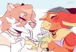Rating: s
ID: 5071736
Date: 2024-09-24 15:46:17 -0400
Status: active
Score: 23
anthro avian beverage bird bubble_tea collar dasyurid dasyuromorph drinking duo emotional female hi_res mammal mango_(mangobird) marsupial ring_(jewelry) romantic romantic_couple shurya sketch smile summer tasmanian_devil teacup_gryphon walk-w-igny post #5071736