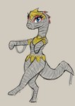 Rating: s
ID: 5660514
Date: 2025-06-22 14:29:45 -0400
Status: active
Score: 5
2024 ambiguous_anthro ambiguous_gender anthro armlet biped blue_eyes body_wraps clothed clothed_ambiguous clothed_anthro clothing costume digital_media_(artwork) digitigrade drauk egyptian egyptian_clothing ever_oasis eyelashes female_(lore) flat_colors full-length_portrait glistening glistening_eyes halloween headgear headwear hi_res holidays lizardanon looking_at_viewer miura mummy_wrappings nintendo one_leg_up portrait raised_leg red_body red_skin scalie simple_background solo standing tail tan_background tapering_tail thick_tail three-quarter_view usekh waist_accessory white_sclera wraps post #5660514