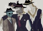 Rating: s
ID: 4829288
Date: 2024-06-04 19:20:29 -0400
Status: active
Score: 19
>_< ambiguous_gender animated_skeleton arm_around_another arm_around_back arm_around_neck armor avian bird black_clothing black_suit blue_necktie blue_skull bone carrying_another clothing coat eyes_closed fedora feral group hank_(ultrakill) hat headgear headwear helmet humanoid mysterious_druid_knight necktie new_blood_interactive on_head owl owl_(ultrakill) red_necktie skeleton suit the_ferryman_(ultrakill) topwear ultrakill undead volatilemask post #4829288