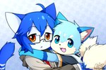 Rating: s
ID: 5533856
Date: 2025-04-27 12:14:51 -0400
Status: pending
Score: 5
2017 4_fingers ahoge amber_eyes anthro arms_around_neck artist_logo artist_name black_nose blue_background blue_body blue_clothing blue_ears blue_eyes blue_fur blue_hair blue_hoodie blue_tail blue_topwear canid canine clothed clothing cute_fangs devil-vox devy_(devil-vox) digital_drawing_(artwork) digital_media_(artwork) domestic_cat duo eyewear facial_markings fangs felid feline felis fingers forehead_markings fox fur geometric_background glasses grey_clothing grey_hoodie grey_topwear hair head_markings hoodie hug hugging_another inner_ear_fluff kemono koricio logo looking_at_viewer male mammal markings monotone_hair multicolored_body multicolored_ears multicolored_fur multicolored_hoodie multicolored_tail open_mouth pattern_background rectangular_glasses red_clothing red_shirt red_topwear ring_(marking) ringed_tail shirt simple_background smile star-shaped_background striped_markings striped_tail stripes surprised_expression tail tail_markings teeth text tongue topwear tuft two_tone_body two_tone_fur two_tone_tail wearing_glasses white_body white_fur white_tail post #5533856