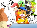 Rating: s
ID: 2677838
Date: 2021-04-01 11:19:27 -0400
Status: active
Score: 11
aged_up avian badger banjo-kazooie banjo_(banjo-kazooie) bear bird black_border border bumper_the_badger car conker conker's_bad_fur_day crossover diddy_kong diddy_kong_racing donkey_kong_(series) felid female group japanese_text kazooie kong kremling krunch_the_kremling male male/female mammal mouse murid murine mustelid musteline nintendo pantherine pipsy_the_mouse primate rareware reptile rodent scalie sciurid sound_effects text tiger timber_the_tiger tiptup translation_check translation_request tree_squirrel turtle unavailable_at_source unknown_artist vehicle post #2677838