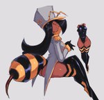 Rating: s
ID: 5544472
Date: 2025-05-02 18:16:37 -0400
Status: active
Score: 12
absurd_res animal_humanoid antennae_(anatomy) arthropod arthropod_abdomen arthropod_humanoid bee_humanoid black_clothing black_hair black_legwear black_leotard black_stockings black_thigh_highs butt clothing coat eyelashes eyes_closed female hair hat headgear headwear hi_res humanoid hymenopteran hymenopteran_humanoid insect insect_humanoid kurdlez latex latex_clothing latex_legwear latex_leotard latex_thigh_highs legwear leotard long_hair queen_bee_(kurdlez) rear_view sitting solo stinger stockings tail tailed_humanoid thigh_highs top_hat topwear white_clothing white_coat white_hat white_headwear white_topwear post #5544472