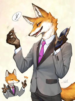 Rating: s
ID: 5125565
Date: 2024-10-19 12:30:58 -0400
Status: active
Score: 24
anthro canid canine cellphone clothed clothing currency_symbol electronics fox hi_res kemokemono male mammal necktie nhk nhk_news pawpads phone sharp_teeth smartphone solo suit symbol teeth yen_sign post #5125565