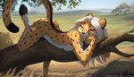 Rating: s
ID: 5540197
Date: 2025-04-30 19:34:34 -0400
Status: active
Score: 78
2025 4_toes 5_fingers 7:4 absurd_res anthro arched_back biped branch breasts casual_nudity cheetah claws conditional_dnp countershade_fur countershade_torso countershading digital_media_(artwork) digitigrade eyelashes eyes_closed feet felid feline female fingers front_view fur hair hi_res keidran lying mammal markings narikusha nude nude_anthro nude_female on_front outside pawpads paws plant savanna side_boob sleeping small_breasts solo spots spotted_body spotted_fur spotted_markings spotted_tail tail tail_markings toe_claws toes tom_fischbach tree twokinds post #5540197