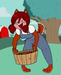 Rating: s
ID: 4437489
Date: 2023-11-26 12:15:05 -0500
Status: active
Score: 17
2018 3_toes 4_fingers accessory acorn anthro barefoot barn basket biped black_nose blue_clothing blue_overalls bottomwear breasts bucket buckteeth button_(fastener) chipmunk chloe_(kabula) clothed clothed_anthro clothed_female clothing cloud colored container countershade_face countershade_feet countershade_tail countershading day digital_drawing_(artwork) digital_media_(artwork) eye_through_hair eyebrow_through_hair eyebrows eyelashes eyelashes_through_hair farmer feet female female_anthro fingers food freckles fruit fur furgonomic_bottomwear furgonomics grass ground_squirrel hair hair_accessory hair_tie happy hi_res holding_basket holding_bucket holding_container holding_object kabula_(artist) looking_at_viewer mammal multicolored_body multicolored_fur nut_(fruit) open_mouth open_smile orchard outside overalls pigeon_toed pigtails plant pointy_ears prick_ears red_body red_countershading red_ears red_freckles red_fur red_hair red_mouth red_tail red_tongue rodent scientific_instrument sciurid scut_tail shirt short_tail sky smile solo standing tail tail_motion tailwag teeth toes tongue topwear translucent translucent_hair tree two_tone_body two_tone_fur weather_instrument weathervane white_clothing white_shirt white_topwear wooden_bucket post #4437489
