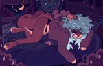 Rating: s
ID: 5396414
Date: 2025-02-25 05:25:02 -0500
Status: active
Score: 54
abstract_background alternative_fashion ambiguous_gender anthro bed bedding black_clothing black_underwear blanket blinds blue_hair cable canid canine clothed clothing comforter deceased_bunny drugs duvet ear_piercing eyelashes facial_piercing fog footprint furniture grey_clothing grey_hoodie grey_topwear hair hippie hoodie lsd mammal moon night nose_piercing pantsless pawprint piercing pillow plant psychedelic psychedelic_background rabbit_plushie sky sleeping smile smoke solo sparkles star string_lights tapestry topwear underwear window post #5396414