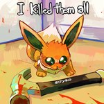 Rating: s
ID: 5580254
Date: 2025-05-17 23:44:18 -0400
Status: active
Score: 27
absurd_res ambiguous_gender blitzdrachin blood bodily_fluids conditional_dnp eevee feral generation_1_pokemon hammer hi_res humor meme nintendo painting pokemon pokemon_(species) small_(disambiguation) solo tiny_(disambiguation) tools post #5580254