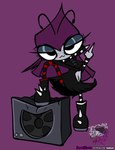 Rating: s
ID: 5639990
Date: 2025-06-13 17:05:09 -0400
Status: pending
Score: 3
alternative_fashion antennae_(anatomy) anthro arthropod black_clothing black_dress boots clothing collar disney dress female fly_(animal) footwear freckled_face freckles goth grey_body grey_eyelids hair insect legwear maggie_pesky pattern_clothing pattern_footwear pattern_legwear pattern_socks purple_hair shoes skullzlatte socks solo spiked_boots spiked_clothing spiked_collar spiked_footwear spikes striped_clothing striped_footwear striped_socks stripes the_buzz_on_maggie post #5639990