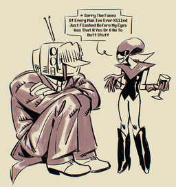 Rating: s
ID: 5670170
Date: 2025-06-27 00:37:16 -0400
Status: pending
Score: 11
absurd_res antennae_(anatomy) blush blush_lines boots clothing container cup darkner deltarune drinking_glass duo electronics female footwear for_a_head glass glass_container glass_cup hi_res humanoid male male/female markings mole_(marking) object_head officialspec open_mouth queen_(deltarune) screen screen_face screen_head shoes sitting smile standing suit television tenna_(deltarune) topwear tv_head undertale_(series) vest wine_glass post #5670170