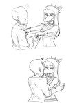 Rating: s
ID: 5606161
Date: 2025-05-29 03:50:38 -0400
Status: active
Score: 24
absurd_res alexnikky anon_(snoot_game) anthro bald beverage_can biped bodily_fluids bone_frill breasts canon_couple cavemanon_studios choker clothed clothed_anthro clothed_female clothed_human clothed_male clothing crop_top crushed_can duo elbow_feathers eyes_closed fang_(gvh) female fingers forced forced_kiss frill_(anatomy) goodbye_volcano_high hair heart_symbol hi_res holding_object human human_on_anthro humanoid_hands interspecies jacket jewelry kissing long_hair male male/female mammal markings medium_breasts midriff navel necklace nervous non-mammal_breasts onomatopoeia open_clothing open_jacket open_mouth open_topwear prehistoric_species pterodactylus pterosaur reptile romantic romantic_couple scales scalie scared shaded shirt shirt_grab simple_background sketch smile smirk snoot_game sound_effects striped_markings stripes sweat sweatdrop teeth text topwear white_background post #5606161