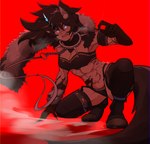 Rating: s
ID: 4612764
Date: 2024-02-20 22:22:57 -0500
Status: active
Score: 34
abs alternative_fashion animal_humanoid boots bra breasts canid canid_humanoid canine canine_humanoid cleavage clothed clothing collar crossgender crouching_cowgirl female footwear garu_(nu:_carnival) glowing glowing_eyes goth hi_res horn humanoid joydoesathing leash leashed_collar legwear mammal mammal_humanoid mtf_crossgender nu:_carnival red_theme shoes socks solo spiked_collar spikes tail thigh_highs thigh_socks thong transformation underwear unicorn_horn warm_colors wolf_humanoid post #4612764