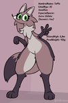 Rating: s
ID: 5601750
Date: 2025-05-27 05:51:34 -0400
Status: active
Score: 18
2:3 anthro brown_body brown_fur canid canine darwin's_fox english_text eyelashes female fox fur green_eyes hi_res kifirelava mammal model_sheet simple_background solo south_american_fox spanish_text text thick_thighs tuffa_(kifirelava) post #5601750