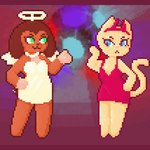 Rating: s
ID: 5575065
Date: 2025-05-15 19:52:01 -0400
Status: active
Score: 11
1:1 2d_animation american_shorthair animated anthro anthrofied blinking brooklyn_hayes canid canine canis clothed clothing dachshund digital_media_(artwork) domestic_cat domestic_dog dress duo felid feline felis female floppy_ears gloves_(marking) halo hasbro hi_res hunting_dog littlest_pet_shop littlest_pet_shop:_popular lps_339 lps_675 mammal markings pixel_(artwork) pixel_animation robbothebobbo savannah_reed short_playtime standing tail wings post #5575065