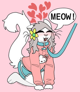 Rating: s
ID: 5310459
Date: 2025-01-15 22:25:38 -0500
Status: active
Score: 86
accessory animal_noises anthro ashblondekittyy bdsm black_whiskers blue_bottomwear blue_clothing blue_collar blue_leash bottomwear clothing collar domestic_cat eyes_closed felid feline felis female flower flower_in_hair fur good_girl grey_hair hair hair_accessory happy heart_symbol hello_kitty_(series) hoodie hotpants leash mammal meowing petplay pink_clothing pink_hoodie pink_topwear plant roleplay sanrio shorts smile solo tail topwear trans_(lore) trans_woman_(lore) whiskers white_body white_fur yuna_(ashblondekitty) post #5310459