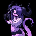 Rating: s
ID: 5606135
Date: 2025-05-29 03:37:51 -0400
Status: active
Score: 2
1:1 ambiguous_gender bottomwear clothing crop_top demon demon_humanoid discount-supervillain gloves_(marking) hair hair_trimming horn horned_humanoid humanoid markings midriff navel personal_grooming portrait purple_body purple_skin purple_theme shirt shorts solo styling_hair tail tailed_humanoid three-quarter_portrait tongue tongue_out topwear trimming_(grooming) post #5606135