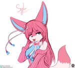 Rating: s
ID: 4534646
Date: 2024-01-14 09:37:16 -0500
Status: active
Score: 58
absurd_res anthro blue_clothing blue_eyes blue_shirt blue_topwear clothing eeveelution female fur generation_6_pokemon hair hi_res jacket nintendo pink_clothing pink_hair pink_jacket pink_tail pink_topwear pokemon pokemon_(species) senz shirt smug_face solo sylv_(sylv_ink) sylveon tail text topwear url white_body white_fur post #4534646