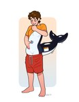 Rating: s
ID: 5602666
Date: 2025-05-27 15:56:36 -0400
Status: active
Score: 31
2025 absurd_res air_valve air_valve_navel anthro artist_name barefoot biped blackshirtboy bottomwear bottomwear_down brown_hair cetacean clothed clothing clothing_lift colored dolphin featureless_crotch feet front_view glistening glistening_tail gradient_background green_eyes hair hi_res human human_to_anthro inanimate_transformation latex_body looking_down_at_self male mammal marine motion_lines oceanic_dolphin open_mouth open_smile orca pants pants_down partially_clothed pool_toy pooltoy_transformation shaded shirt shirt_lift simple_background smile solo species_transformation standing swimming_trunks swimwear tail tail_motion text three-quarter_view toothed_whale topwear transformation warning_label white_background year post #5602666