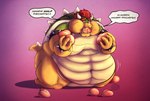 Rating: s
ID: 4057095
Date: 2023-05-17 11:42:51 -0400
Status: active
Score: 33
2023 2_horns anthro armband basicbiscuit belly big_belly big_cheeks bowser bracelet cheek_bulge claws collar dialogue fangs food fruit hair hi_res holding_food holding_fruit holding_object horn jewelry kneeling koopa male mario_bros muffled_speech navel nintendo nude obese obese_anthro obese_male overweight overweight_anthro overweight_male peach_(fruit) plant red_hair scalie shell signature solo speech_bubble spiked_armband spiked_bracelet spiked_collar spiked_shell spiked_tail spikes spikes_(anatomy) stretched_cheeks stuffed_mouth tail teeth text the_super_mario_bros_movie post #4057095