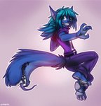 Rating: s
ID: 2282508
Date: 2020-06-04 16:44:06 -0400
Status: active
Score: 18
2014 4_fingers anthro blue_body blue_eyes blue_fur blue_hair canid canine clothed clothing digital_media_(artwork) fingers fox fur grey_pawpads hair hi_res long_hair male mammal open_mouth pawpads paws simple_background solo tail tail_mouth tailmouth_(species) teeth tongue unusual_anatomy unusual_tail varion zummeng post #2282508