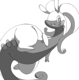 Rating: s
ID: 5669926
Date: 2025-06-26 22:05:34 -0400
Status: active
Score: 5
2025 action_pose ambiguous_gender antennae_(anatomy) biped blush blush_lines digital_media_(artwork) feral generation_6_pokemon goodra greyscale hi_res looking_at_viewer midair monochrome nintendo noye open_mouth open_smile pokemon pokemon_(species) portrait pose semi-anthro simple_background slime smile smiling_at_viewer solo tailbutt white_background post #5669926