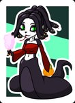 Rating: s
ID: 5619806
Date: 2025-06-04 01:25:32 -0400
Status: active
Score: 3
2020 anthro apode bear black_body black_fur black_tail blizzard_entertainment breasts candy candy_pail clothed clothing collarbone colored cotton_candy countershade_face countershade_torso countershading dessert detatched_sleeves digital_drawing_(artwork) digital_media_(artwork) draconcopode european_mythology female food forked_tongue fruit fur gorgon greek_mythology green_eyes hi_res hybrid lamia legless li_li_stormstout living_hair mammal medium_breasts mythology navel pandaren pantsless plant pseudo_hair pumpkin red_clothing red_sleeves red_topwear red_tube_top reptile scalie serpentine simple_background snake snake_hair solo split_form tail tongue tongue_out topwear tube_top up1ter warcraft yellow_eyes post #5619806
