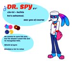 Rating: s
ID: 5378651
Date: 2025-02-17 01:21:33 -0500
Status: active
Score: 8
alternate_species anthro anthry_(sparklecare) blood blood_on_clothing blood_on_topwear bodily_fluids character_name cigarette clothed clothing doctor english_text fluffy fluffy_tail fully_clothed gender_symbol hand_in_pocket hi_res lagomorph leporid looking_aside male male_symbol mammal mask medical_instrument model_sheet p1nk3u pockets rabbit scientific_instrument simple_background solo sparklecare spy_(team_fortress_2) standing stated_bisexuality stated_sexuality surgical_mask symbol tail team_fortress_2 text topwear valve post #5378651