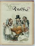 Rating: s
ID: 5657305
Date: 2025-06-21 03:56:55 -0400
Status: active
Score: 2
1895 19th_century absurd_res ancient_art apron bandage bandaged_head beard bottle bow_tie brown_hair carl_schurz charles_pankhurst charles_taylor clothing container corkscrew crowbar declawed facial_hair felid feral fur gesture group hair hand_gesture hat headgear headwear hi_res holding_knife holding_knife_sharpener holding_object human imminent_death knife log lying male mammal mustache name_on_clothing necktie orange_body orange_fur pantherine pointing political_cartoon politics public_domain saw sharp_teeth sharpening_knife signature striped_body stripes suit tammany_tiger teeth tiger toolbox tools top_hat william_grace wood post #5657305