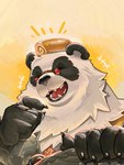 Rating: s
ID: 5537925
Date: 2025-04-29 13:43:11 -0400
Status: active
Score: 12
2025 anthro bear black_body black_fur cake claws dessert eyes_closed eyewear fangs finger_claws food food_on_head fur giant_panda glasses headshot_portrait heart_symbol hi_res laugh male mammal mihoyo multicolored_body multicolored_fur pan_yin_hu portrait red_eyewear red_glasses ring sharp_teeth simple_background solo teeth thiren two_tone_body two_tone_fur unatazaamarilla white_body white_fur yellow_background zenless_zone_zero post #5537925
