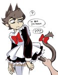 Rating: s
ID: 4987392
Date: 2024-08-15 08:53:56 -0400
Status: active
Score: 11
absurd_res agent_one animal_humanoid bnm6517 cat_humanoid clothed clothing crossdressing duo felid felid_humanoid feline feline_humanoid helluva_boss hi_res humanoid korean_text maid_uniform male mammal mammal_humanoid tail tail_grab text translated uniform post #4987392