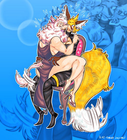 Rating: s
ID: 5675458
Date: 2025-06-29 13:15:40 -0400
Status: pending
Score: 1
anthro big_breasts big_tail blue_eyes bovid breasts canid canine caprine chair cheek_tuft clothed clothing dark_clothing dress emilia_(yanisp5) eyelashes eyes_closed facial_tuft feet female female/female fluffy fluffy_hair fluffy_tail fox fur furniture hair hands_on_legs hands_on_thighs happy hug kissing_cheek mammal on_chair on_lap one_eye_closed orange_body orange_fur overweight shaded sheep sitting sitting_on_chair sitting_on_lap skinny small_waist solo sophie_(yanisp5) tail tail_motion tailwag talons tan_body tan_fur thick_thighs toes trans_(lore) trans_woman_(lore) tuft white_body white_eyelashes white_fur white_wool wool_(fur) yanisp5 post #5675458