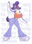 Rating: s
ID: 4278971
Date: 2023-09-07 15:32:29 -0400
Status: active
Score: 21
2023 anthro anthrofied avian beak bellbottoms belt big_breasts bird bottomwear bracelet breasts cleavage clothed clothing colored colored_line_art curvy_figure denim denim_bottomwear denim_clothing ear_piercing ear_ring english_text eyelashes eyes_closed feathers female flipper_hands hair happy_feet hi_res huge_breasts iceberglonely jeans jewelry markings mole_(marking) multicolored_body necklace norma_jean_(happy_feet) open_mouth pants penguin piercing platform_footwear prince_(musician) purple_body purple_hair ring_piercing shirt simple_background small_waist solo tail tail_feathers tank_top text text_background topwear two_tone_body village_roadshow warner_brothers white_background white_body wide_hips post #4278971