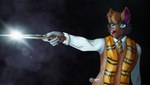 Rating: s
ID: 5269693
Date: 2024-12-27 12:48:37 -0500
Status: active
Score: 1
anthro black_body black_fur blue_eyes bogusart3 bright_light brown_body brown_fur canid canine canis clothing eyelashes fur glistening glistening_eyes glowing grey_body harry_potter_(series) hogwarts_uniform hufflepuff male mammal nails necktie purple_body purple_fur scarf school_uniform shirt smile solo stripes topwear uniform wand wolf post #5269693