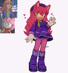 Rating: s
ID: 5618226
Date: 2025-06-03 09:16:18 -0400
Status: active
Score: 63
2025 5_fingers absurd_res accessory alternate_costume alternate_form amy_rose anthro anthrofied biped boots breasts clothed clothed_anthro clothed_female clothing clothing_swap cosplay crossover crossover_cosplay daphne_blake dress eulipotyphlan eyelashes female fingers footwear full-length_portrait fully_clothed fully_clothed_anthro fully_clothed_female gesture glistening glistening_eyes gloves green_eyes green_scarf hair hair_accessory hairband handwear hanna-barbera heart_symbol hedgehog hi_res leggings legwear looking_at_viewer mammal pink_body pink_hair pink_leggings portrait purple_boots purple_clothing purple_dress purple_footwear purple_hairband scarf scooby-doo_(series) sega shoes simple_background smile smiling_at_viewer solo sonic_the_hedgehog_(series) standing vanyloveart waving waving_at_viewer white_background post #5618226