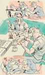 Rating: s
ID: 4884930
Date: 2024-06-28 21:40:13 -0400
Status: active
Score: 41
5_fingers 5_toes agata_(beastars) annoyed anthro barefoot beast_complex beastars box brush cardboard cardboard_box clothed clothed_anthro clothed_male clothing container dolph_(beastars) dope_(beastars) eyes_closed feet felid fingers free_(beastars) fur group hi_res hino_(beastars) humanoid_hands joze_osaka kneeling lion luke_(beast_complex) male mammal mane markings paint paintbrush painting pantherine plushie prison_uniform sewing sewing_machine sewing_needle sitting snow_leopard spots spotted_body spotted_fur teddy_bear toes post #4884930