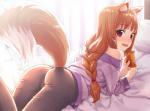 Rating: s
ID: 1548382
Date: 2018-05-18 13:12:52 -0400
Status: active
Score: 102
2018 animal_humanoid bedding blush braided_hair brown_hair butt canid canid_humanoid canine canine_humanoid clothed clothing fangs female hair hi_res holo_(spice_and_wolf) humanoid kawakami_rokkaku looking_at_viewer mammal mammal_humanoid open_mouth red_eyes simple_background smile solo spice_and_wolf teeth wolf_humanoid wolf_tail young post #1548382