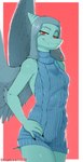 Rating: s
ID: 5380131
Date: 2025-02-17 17:41:50 -0500
Status: active
Score: 47
2025 5_fingers abstract_background amber_eyes anthro artist_name bedroom_eyes bone_frill cavemanon_studios claws clothing digital_drawing_(artwork) digital_media_(artwork) elbow_feathers espectro111222 eyelashes fang_(gvh) feathered_wings feathers female finger_claws fingers frill_(anatomy) glistening glistening_body glistening_scales goodbye_volcano_high grey_body grey_feathers grey_hair grey_scales hair hi_res long_hair looking_at_viewer meme meme_clothing narrowed_eyes prehistoric_species pterodactylus pterosaur reptile scales scalie seductive short_tail smile snoot_game snout solo sweater tail text topwear virgin_killer_sweater watermark wings post #5380131