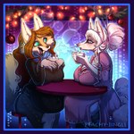Rating: s
ID: 5540671
Date: 2025-04-30 23:56:50 -0400
Status: active
Score: 11
2025 accessory anthro belly beverage big_belly blowing blue_eyes both_pregnant breast_rest breasts candy candy_cane canid canine chair cheek_tuft chocolate christmas christmas_decorations christmas_lights cleavage clothed clothing container covered_navel cream_hair cup dessert duo emi_(fentastic) facial_tuft female female/female fennec_fox food fox fox_spirit fur furniture generation_1_pokemon hair hair_accessory hair_bun hair_sticks happy hi_res holding_container holding_cup holding_mug holding_object holidays hot_chocolate inner_ear_fluff looking_at_another looking_down mammal marshmallow maternity_dress mug multi_tail multiple_pregnancies navel ninetales nintendo on_chair outie_navel outie_navel_through_clothing peachy-jingle peppermint_(candy) pink_body pink_fur pink_nose pokemon pokemon_(species) pregnant pregnant_anthro pregnant_female red_hair sasha_valiski scarf sitting sitting_on_chair steam sweaterdress table tail tan_body tan_fur teal_eyes true_fox tuft post #5540671