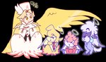 Rating: s
ID: 5342048
Date: 2025-01-31 06:38:46 -0500
Status: active
Score: 21
abel_(hazbin_hotel) alpha_channel angel angel_humanoid bovid caprine cherub cletus_(helluva_boss) collin_(helluva_boss) feathered_wings feathers female group halo happy hazbin_hotel hellaverse helluva_boss humanoid keenie_(helluva_boss) male male/female mammal sheep sparkplugusa wings post #5342048