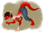 Rating: s
ID: 5582644
Date: 2025-05-18 23:13:41 -0400
Status: active
Score: 11
2018 all_fours anthro biped black_hair blue_eyes blue_markings bottomwear breasts claws clothed clothing colored countershade_face countershade_neck countershade_tail countershade_torso countershading denim denim_bottomwear denim_clothing dragon female gender_transformation hair horn human human_to_anthro jeans male_(lore) mammal markings mid_transformation mtf_transformation mythological_creature mythological_scalie mythology non-mammal_breasts open_mouth pants red_body scalie simple_background solo species_transformation standing tail tiana_(tomek1000) tomek1000 topless torn_clothing transformation yellow_body yellow_countershading post #5582644