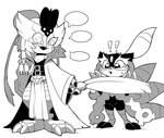 Rating: s
ID: 5545000
Date: 2025-05-02 22:31:59 -0400
Status: active
Score: 1
3_tails absurd_res appmon_(species) asian_clothing bandai_namco claws clothing crossover digimon digimon_(species) duo east_asian_clothing feathers feral fezandipiti generation_2_pokemon generation_9_pokemon greyscale hi_res humanoid hybrid japanese_clothing kimono legendary_pokemon line_art male male/male mask monochrome multi_tail nintendo pokemon pokemon_(species) sakusimon sinfrou sneasel speech_bubble surprised_expression tail toxic_chain post #5545000