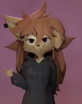 Rating: s
ID: 3446989
Date: 2022-07-14 19:14:34 -0400
Status: active
Score: 37
3d_(artwork) 5_fingers absurd_res anthro apogee_(tinygaypirate) black_nose breasts brown_body brown_eyes brown_fur brown_hair canid canine canis chest_markings chest_tattoo clothing cowlick digital_media_(artwork) domestic_dog ear_piercing facial_piercing female fingers floppy_ears foxdee_foxtail fur furgonomics furry-specific_piercing gauged_ear hair hand_behind_back hi_res hoodie long_hair looking_at_viewer mammal markings messy_hair muzzle_piercing neck_markings neck_tattoo nose_piercing piercing purple_background shadow simple_background small_breasts smile solo spitz tattoo topwear post #3446989