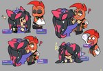 Rating: s
ID: 5563169
Date: 2025-05-10 20:00:29 -0400
Status: active
Score: 10
absurd_res cage_(royalchomper) draining_kiss female fusion gameplay_mechanics generation_3_pokemon generation_5_pokemon generation_6_pokemon generation_9_pokemon gui health_bar hi_res humor kissing male male/female mawile mega_evolution mega_mawile nintendo pokemon pokemon_(species) pokemon_fusion pokemon_move rowan_(chikidoodlez) scrafty tinkaton unknown_artist post #5563169