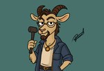 Rating: s
ID: 5550067
Date: 2025-05-05 03:19:11 -0400
Status: pending
Score: 1
absurd_res animal_humanoid anthro bbnomoney_(music) bovid bovid_humanoid brown_horn caprine caprine_humanoid cartoon_style clothed clothing confident_expression eyewear facial_hair glasses goat goat_ears goat_humanoid hair hammer hi_res horn humanoid invalid_tag jacket jewelry male mammal mammal_humanoid medallion open_clothing open_jacket open_topwear shirt short_hair solo tank_top tools topwear upper_body white_clothing white_shirt white_tank_top white_topwear post #5550067