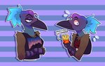 Rating: s
ID: 5551776
Date: 2025-05-05 22:01:16 -0400
Status: active
Score: 9
2020 anthro arm_tuft arms_bent artist_name avian beak bird black_beak black_clothing black_eyebrows black_hair_tie black_shirt black_tank_top black_topwear blue_body blue_eyes blue_feathers blue_hair bodily_fluids breasts brown_body brown_feathers chotpot closed_beak clothed clothed_anthro clothed_female clothing colored corpsemom_the_grackle crossed_arms dated digital_drawing_(artwork) digital_media_(artwork) directional_arrow doom_(series) eating eating_food eating_fries elbow_tuft english_description english_text eyebrows eyelashes feathers female female_anthro food fries grackle hair half-closed_eyes half-length_portrait holding_fries icterid id_software light lighting mcdonald's microsoft multicolored_body multicolored_feathers multicolored_hair narrowed_eyes nervous_sweat no_pupils non-mammal_breasts oscine outline passerine pattern_background ponytail portrait purple_background shaded shirt simple_background solo striped_background sweat talon_hands tank_top text text_on_clothing text_on_shirt text_on_tank_top text_on_topwear topwear tuft white_outline post #5551776